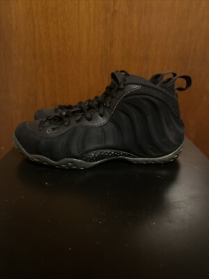 Nike Foamposite Zoom Triple Black Sneakers DH4681-001 Mens Size 9.5 New Nike Air Foamposite One Prm Triple Black for Sale  main image 4