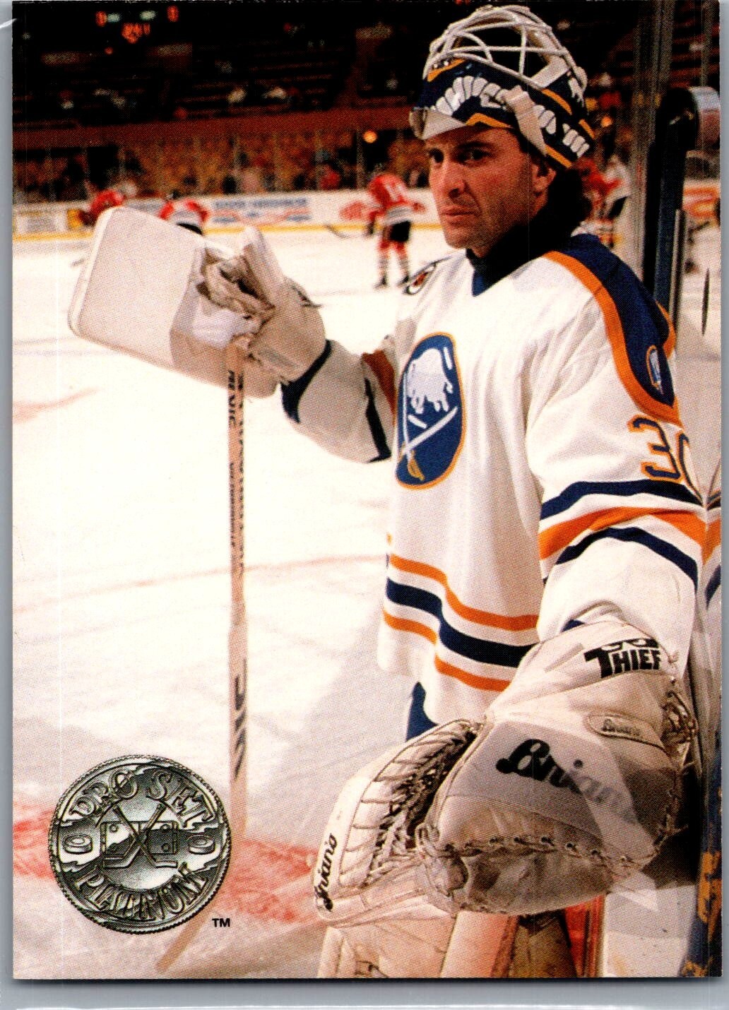 1991-92 NHL Pro Set Platinum - #159 Clint Malarchuk