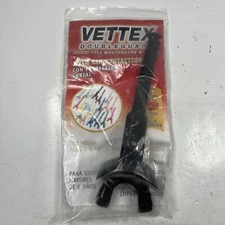 Vettex Adult Football Mouthpiece with Lip Guard Black  - FREE SHIPPING