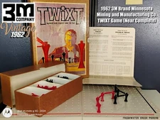 1962 3M Brand Minnesota Mining and Manufacturing Co. TWIXT Game (Near Complete)