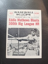Eddie Mathews Cards and Autographed Memorabilia Guide 8