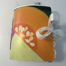 Mini Handmade Junk Journal 25 Pages Paper Ephemera 5.5x4 inches Unique