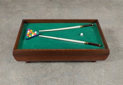 Decorative Pool Table Trinket Jewellery Box · Good Condition · Free Shipping