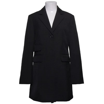 H&M, Blazer, Größe: 38, Grau, Karo, Damen #Iwm
