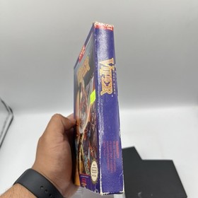 VINTAGE NINTENDO NES, CODE NAME: VIPER, 1990, CAPCOM, with ORIGINAL BOX