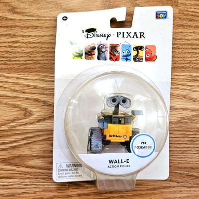 Disney Pixar Wall-E Movie Posable Figure Thinkway Toys Brand New 4''