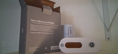 NIB doTERRA Myst Diffuser / Motion activated Plug In, box open to verify