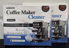 2X Coffee Machine Cleaner Descaler Tablets 68 Tabs Coffee Maker Cleaner Keurig..