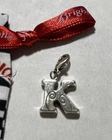 BRIGHTON Letter K Initial ABC Monogram Upper Case Pendant Charm Clip On