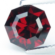 3.36Cts Stunning Natural Pyrope Garnet 9mm Octagonal Cut Loose Gemstone