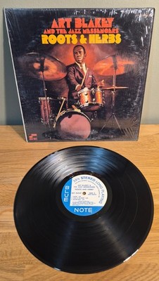 Art Blakey Roots & Herbs 1970 Blue Note Records Van Gelder In Shrink Lee Morgan