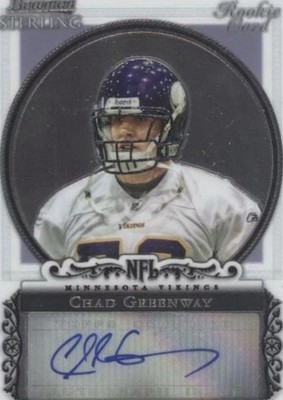 2006 Bowman Sterling - Autographs Chad Greenway #BS-CG (AU, RC)