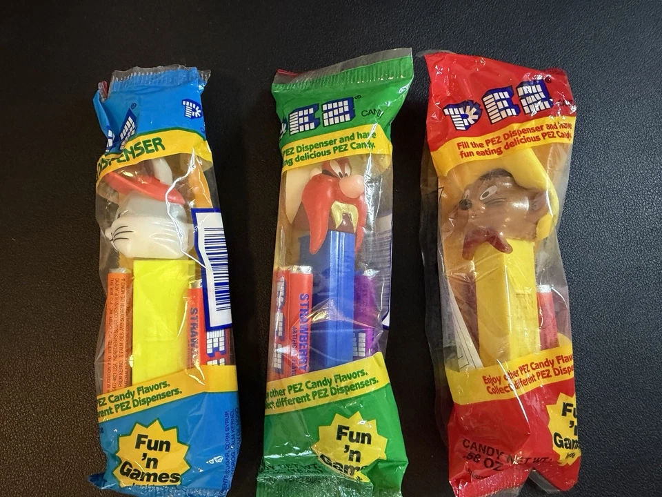Lot Of 3 Cartoon Character Pez Dispensers - Image 1 of 1