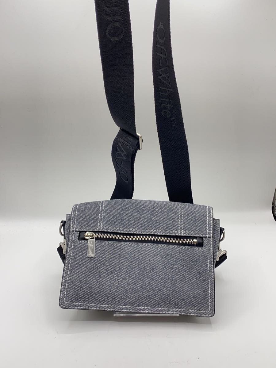 OFF-WHITE shoulder bag polyester Gray plain omnn0… - image 3