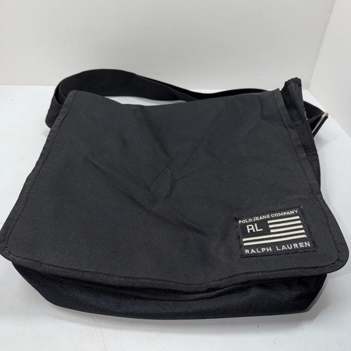 Polo Ralph Lauren Men's Black Messenger Bags for sale | eBay