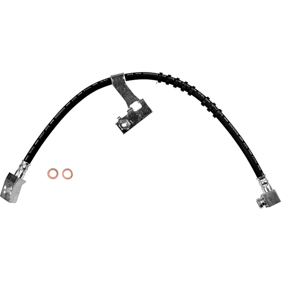 4pcs Front Rear Left & Right Brake Hose Brake Line For 1990 Dodge Daytona - Изображение 2 из 4