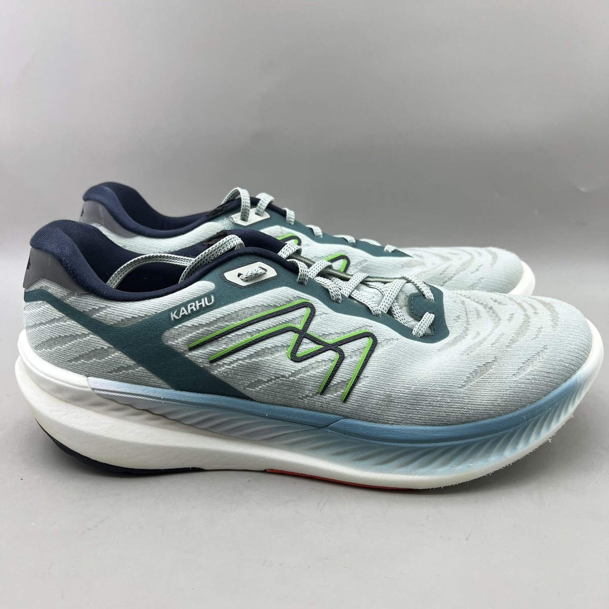 Karhu Fusion Ortix Running Shoes Men Size 10 Blue Green  display picture 3