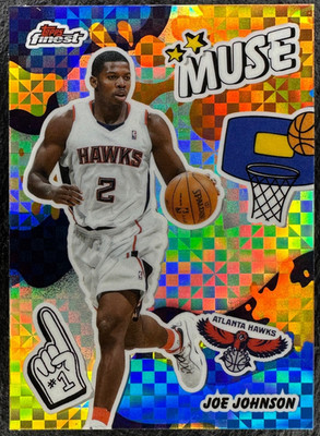 Joe Johnson 2025-26 Topps Finest NBA Muse X Fractor Refractor Insert #M-28