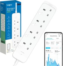 Tapo P304M Smart Plug Power Strip, Energy Monitoring, MATTER Certified, Alexa