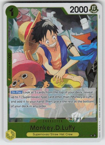 Monkey D. Luffy (111) OP10-111 Royal Blood Foil Rare