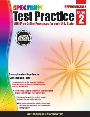 Spectrum Carson Dellosa Education Spectrum Test Practice, Grade 2 (Taschenbuch)