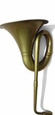 Antique Ear Trumpet Horn made up of brass