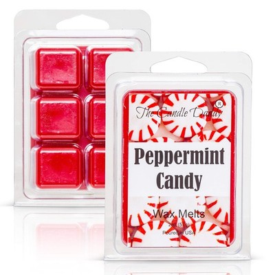 Peppermint Candy - Minty Fresh Scented Melt - Maximum Scent Wax 2 Ounces