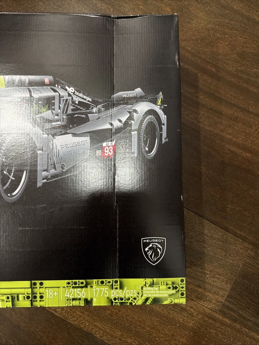 LEGO TECHNIC: Peugeot 9x8 24 h Le Mans Hybrid Hypercar (42156