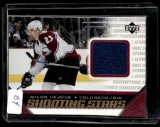 2005-06 Upper Deck Shooting Stars Milan Hejduk Colorado Avalanche #S-MH