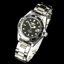 Invicta Men's Watch Pro Diver Black Dial Quartz Stainless Steel Bracelet 8932