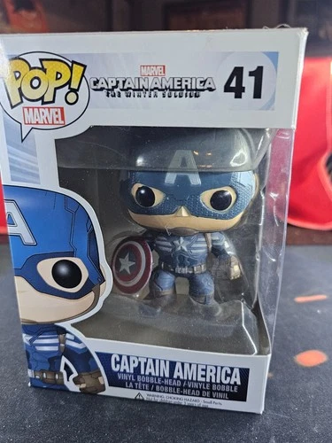 Funko Pop! Vinyl: Marvel - Captain America #41 Winter Solider Vaulted