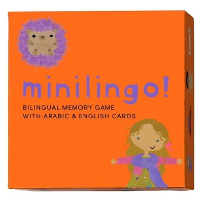 Minilingo Arabic / English Bilingual Flashcards: Bilingual memory game with Arab