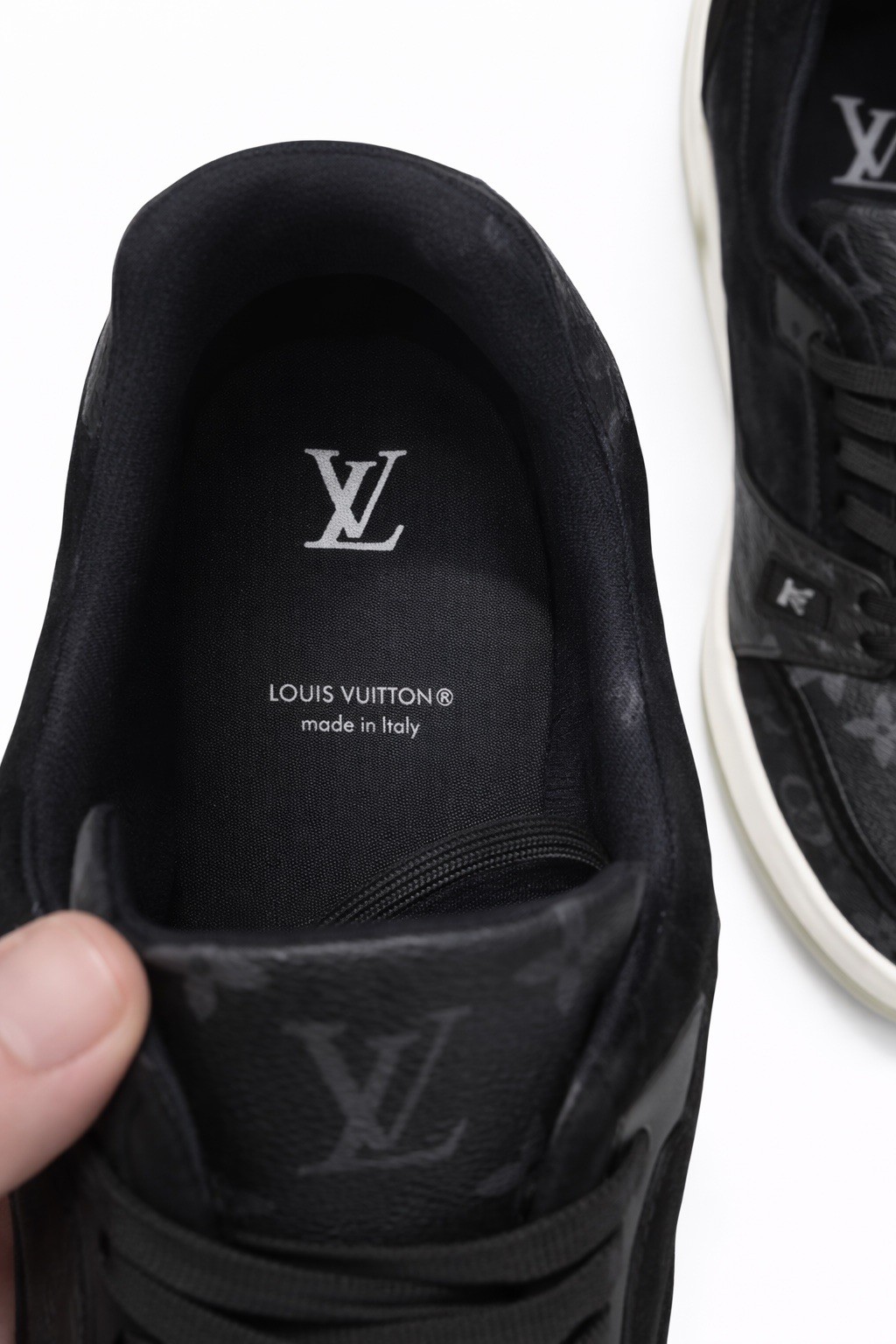 Louis Vuitton LV Trainer Monogram Eclipse Black S… - image 5