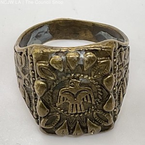 指輪・リング Vintage Fred Harvey Style Ring Fred Harvey Thunderbird Ring | eBay