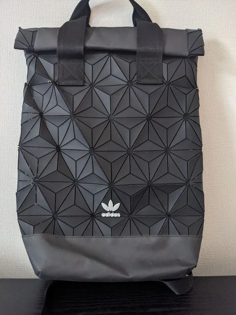 3d Roll Top Backpack Geometric Adidas Backpack Adidas Ultramodern  Back-to-University Rolltop Backpack Black
