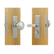 Deltana SDML334U15 Square Storm Door Latch with Mortise Lock- Satin Nickel - ...