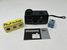 Kodak Vintage Instamatic 44 Camera With Case And Accessories