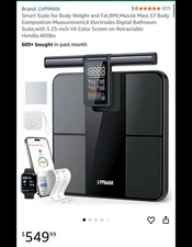 Smart Scale for Body Weight and Fat,Bmi,Muscle Mass 57 Body Composition Measurem