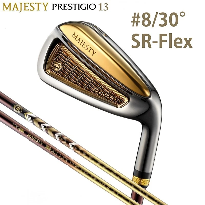 MAJESTY PRESTIGIO 13 Gold Iron Wedge 4pc Set 7-8-9-PW RH SR-Flex Golf Japan NEW - Image 3 of 4