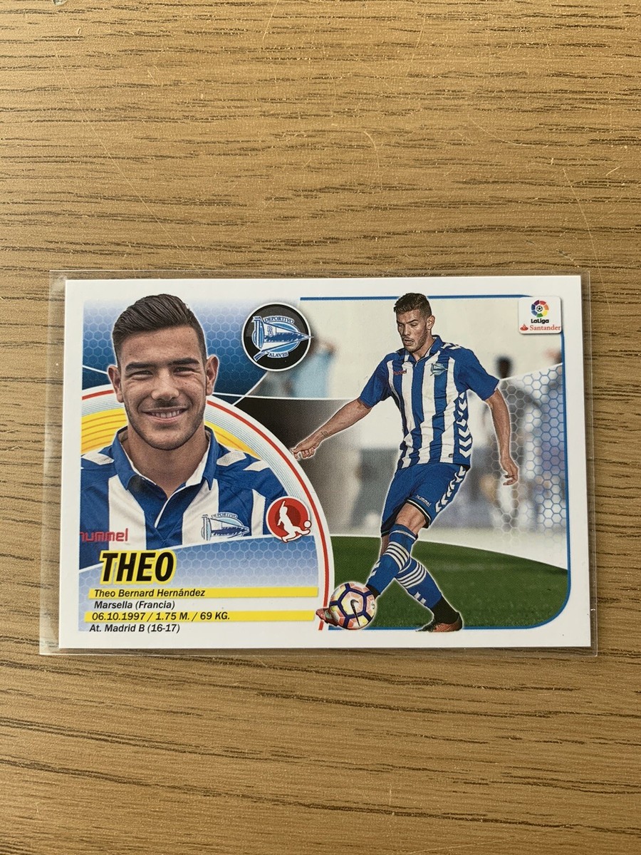 Theo Hernandez True Rookie Alaves 2016 2017 Panini Liga Este