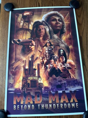 Casey Callender Mad Max Beyond Thunderdome Limited Movie Poster Art Print Mondo - 第 1/6 張圖片