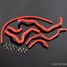 Silicone Radiator Hose Clamps Kit Fit For Honda Civic D17 1.7l 2001-2005 Red Silicone Radiator Hose Clamps Kit Fit For Honda Civic D17 1.7l 2001-2005 Red