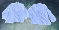 Lot of 2 Newchef Fashion California 1800 Chef Men's Jacket Size L.