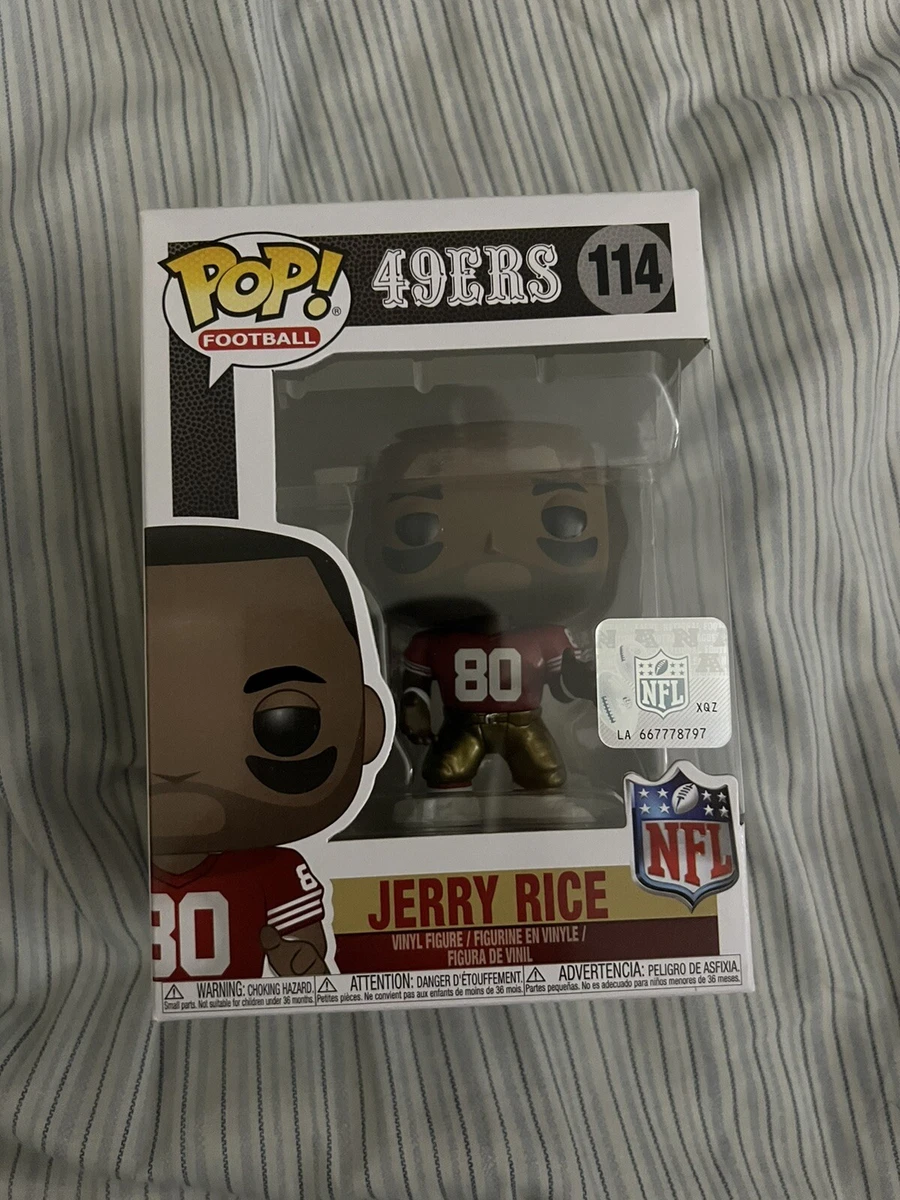Pop Football Legends 49ers Jerry Rice Vinyl Figure eBay