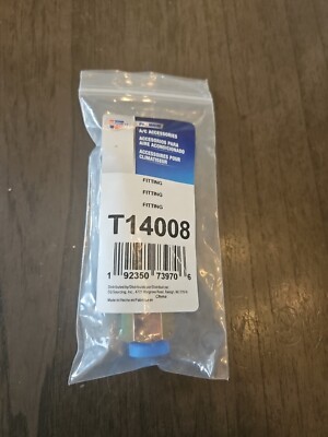 Carquest Premium  A/c Straight Female O Ring Fitting  No Port T14008