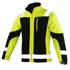 Fleece Warnjacke ECLIPSE Übergangsjacke Warnschutzjacke Arbeitsjacke Fleecejacke