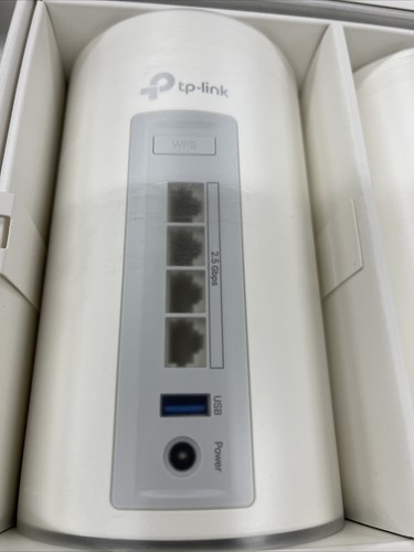 TP-Link Deco BE11000 WIFI 7 Tri-Band Whole Home Mesh System 3-Pack - White NEW - Afbeelding 6 van 7