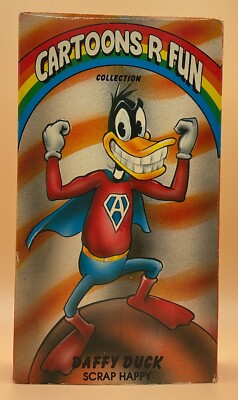 Daffy Duck Scrap Happy VHS 1989 Release **Buy 2 Get 1 Free**