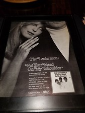 The Lettermen Put Your Head On My Shoulder Rare Original Promo Poster Ad Framed!