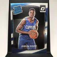 2017-18 Donruss Optic Rated Rookie #162 Jawun Evans LA Clippers Card